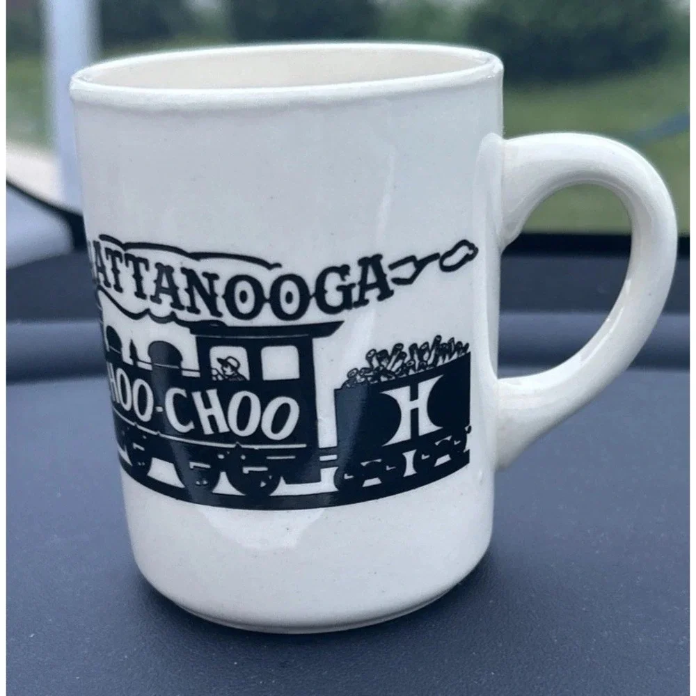 Vintage 70's Chattanooga Choo Choo Hilton Hotel Coffee Mug Railroad Train